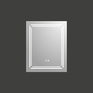 Mosmile Hotel Defogging Wall Rectangle LED Bathroom Mirror